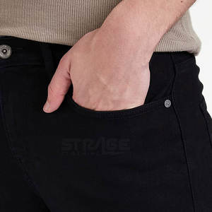 Pantalones Vaqueros de Hombre de Algodón 100% Transpirables y Rectos de Invierno de Alta Calidad - Diseño Personalizable Precio al por Mayor - Product Image 3