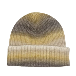 Nouveauté Bonnets en tricot chauds dégradés personnalisés de haute qualité Design de mode arc-en-ciel Chapeau d'hiver Jacquard pour temps froid - Product Image 2
