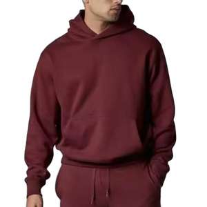 2025 buena calidad diseño superior ropa de calle sudaderas con capucha en Stock suministro directo de fábrica hombres Venta caliente sudaderas básicas de gran tamaño para hombres - Product Image 4