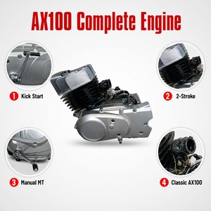 Conjunto de Motor de 2 Tiempos AX100 para Motocicleta <span class=keywords><strong>Suzuki</strong></span> Lifan, Repuesto OEM al por Mayor - Product Image 2