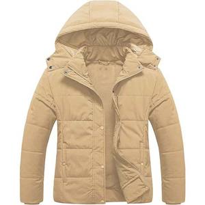 100% Spandex <b>Heat</b>-Transfer <b>Padded</b> Plus Size Lightweight Eco-Friendly Four-Way Stretch Reversible Windproof Winter Puffer Jacket - Product Image 1