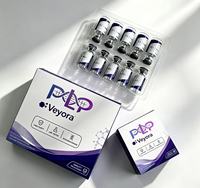 Boîte d'emballage en papier holographique personnalisée avec gaufrage doré et inserts pour flacons de 3 ml, 5 ml, 10 ml