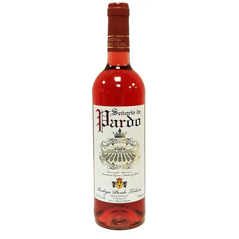 Rượu Hoa Hồng Senorio De Pardo Table Rose Wine Chất Lượng Từ Manchuela - La Mancha 75 Cl-12.5% Alcohol