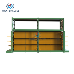Steel Rack for Warehouse Supermarket Steel Shelves <strong>Metal</strong> <strong>Pegboard</strong> Floor Stand - Product Image 1