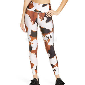 Ropa de gimnasia Cintura elástica Ejercicio físico Mujeres Leggings 2024 Oem Mejor material Hecho Mujeres Leggings en venta - Product Image 2