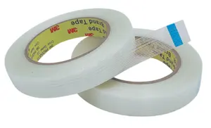 Factory Wholesale High Viscosity Fiber Glass Strapping Adhesive Packaging Bi-directional Filament Tape For Heavy Duty Packaging