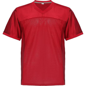 เสื้อเจอร์ซี่อเมริกันฟุตบอลเสื้อทีมพิมพ์ซับลิเมชันชื่อ/หมายเลขโลโก้ออกแบบได้ตามต้องการระบายอากาศ - Product Image 1