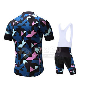 Tenues de cyclisme professionnelles pour hommes, durables, 100% polyester, écologiques, séchage rapide, respirantes, anti-froissement, personnalisables - Product Image 5