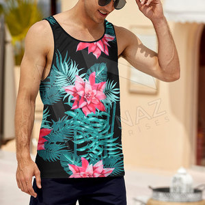 Débardeurs de sport sans manches pour hommes, coupe ajustée, logo personnalisé, fabrication économique, personnalisable, coton/polyester, respirant, séchage rapide, OEM - Product Image 2