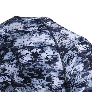 เสื้อรัดรูปแขนสั้นของผู้ชายพิมพ์ลายโลโก้ได้ตามต้องการ - Product Image 5