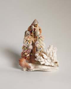 ต้นไม้เปลือกชายหาดทำด้วยมือ: ของตกแต่งชายฝั่งทะเลเวียดนามดานัง - Product Image 2