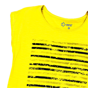 Camisetas de talla grande listas para usar para mujer, moda de alta calidad, Color sólido, cuello redondo suelto, estampado de chica de ciudad, estilo informal, venta al por mayor - Product Image 2