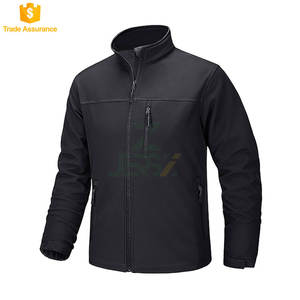Vestes d'hiver tactiques pour hommes en softshell, doublées de polaire, légères, respirantes, résistantes à l'eau, à col roulé, pour l'extérieur - Product Image 1