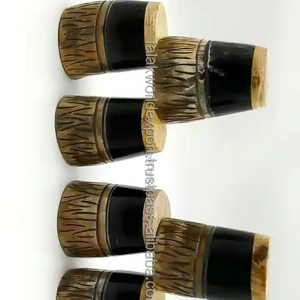 Auténtico cuerno de buey Vodka Shots 60ml vikingo cuerno de búfalo vaso de chupito de tequila para beber cerveza y vino de Falak World Export - Product Image 3