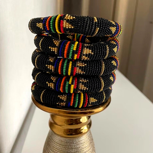 สร้อยข้อมือลูกปัดลูกปัดขนาดเล็กแบบทำด้วยมือสไตล์โบฮีเมียน - Product Image 6