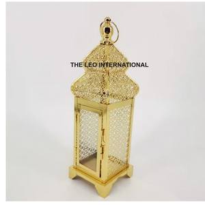 Lanterne Porte-Bougie Géométrique Classique Moderne en Métal pour Décoration de Jardin et Ornements de Noël - Product Image 6