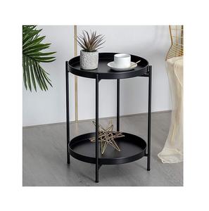 Durable Metal <b>Side</b> <b>Table</b> With Heavy Base Suitable For Family Rooms Bedrooms Dining Halls And <b>Small</b> Offices - Product Image 1