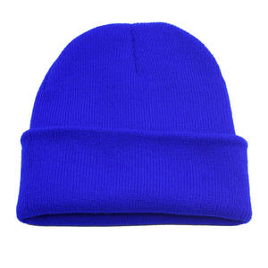 Gorro de invierno de dos tonos Unisex de alta calidad, gorros de punto de invierno con forro de piel suave para hombres y mujeres, nuevos accesorios cálidos de moda - Product Image 1