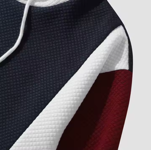 เสื้อฮู้ดผ้าฟลีซกันลมสำหรับผู้ชายเสื้อสเวตเชิ้ตผ้าโพลีเอสเตอร์/ ผ้าฝ้ายพิมพ์ลายดิจิตอลสำหรับฤดูหนาว - Product Image 5