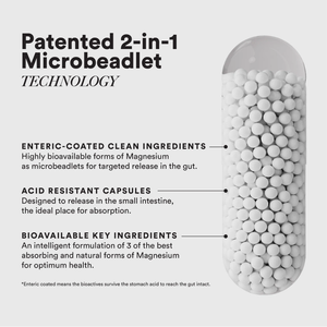 Capsules de citrate de magnésium, glycinate et malate pour le calme de l'esprit, la santé musculaire et le soutien du sommeil réparateur - Product Image 3