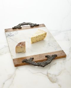 Plateau en marbre esthétique pour les amateurs de décoration minimaliste à la recherche de solutions de rangement fonctionnelles et luxueuses - Product Image 4