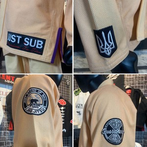 Jiu Jitsu brésilien BJJ Gi perle armure couleur pêche BJJ Gi Kimono Jiu Jitsu Judo uniforme Logo personnalisé conception disponible - Product Image 3