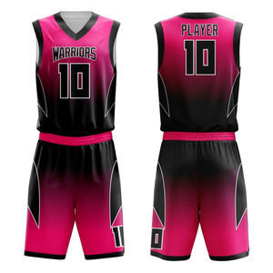 Camiseta de baloncesto transpirable por sublimación personalizada y logotipo y tamaño personalizados cortos para deportes de verano - Product Image 2
