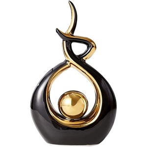 Cream Color Romantic <b>Couple</b> Sculpture Decorative <b>Ornaments</b> Modern Home Decor Accent in Wholesale Price - Product Image 2