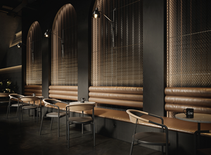 Hiện đại Mall rừng phong cách cà phê quầy bar truy cập cửa hàng đồ nội thất cà phê quầy bar truy cập bảng cà phê <span class=keywords><strong>kiosk</strong></span> đứng hình dạng tròn - Product Image 6