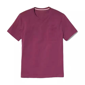 100% algodón patrón High Street suelta manga corta hombres camiseta Venta caliente camiseta suelta para hombres - Product Image 1