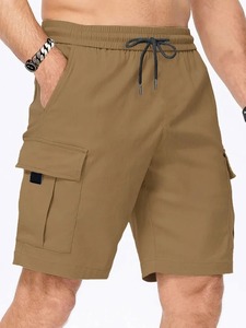 2025 été nouveaux hommes Cargo Shorts haute qualité léger multi-poches décontracté hommes Sports de plein air Jogging pantalons courts - Product Image 5
