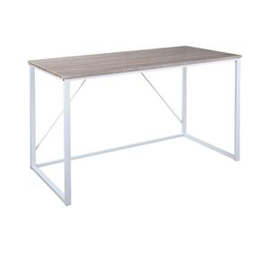 Tavolo da Pranzo Pieghevole 'Elmo' di Well Home in Legno di Faggio Bianco 120x60x74cm - Product Image 1