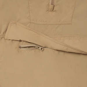 Chaqueta cortavientos transpirable personalizada para hombre 2025, ropa de verano de talla grande para exteriores con capucha ligera, tela tejida a prueba de viento - Product Image 3