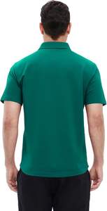 Polos personalizados para hombre con logotipo bordado de algodón o tela de ajuste seco OEM disponibles a granel - Product Image 2