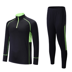 Conjunto Deportivo de Hombre, Estilo Urbano, con Capucha, Cierre de Cremallera, 100% Algodón, Ecológico, Transpirable, Color Sólido, Talla Grande - Product Image 1