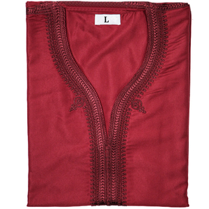 Túnica Árabe de Moda para Hombre, Algodón Modesto, Manga Larga, Nueva Llegada, Talla Grande Musulmana para Otoño - Product Image 5