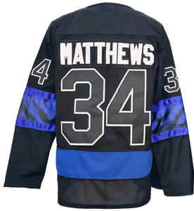 Jersey de Hockey Azul Rey de la Mejor Calidad al por Mayor 2026, Ropa de Hockey sobre Hielo, Listo para Enviar, Secado Rápido y Transpirable - Product Image 3