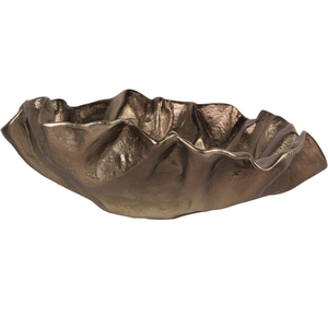 Bol de service en fonte d'aluminium au design attrayant Accessoires de cuisine classiques Bol décoratif de table pour les mariages et tous les événements - Product Image 5