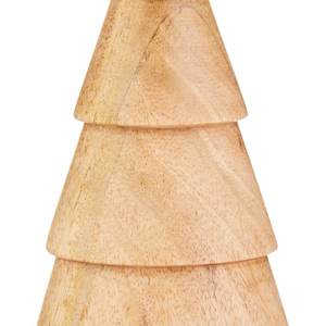 Colgante de pared de árbol de Navidad de madera pulida para fines navideños y de regalo Mini adornos de madera decorativos creativos para el hogar - Product Image 2