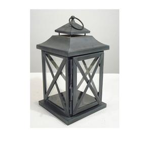 New Product Decoration Modern <b>Outdoor</b> and Indoor Black Metal Indoor <b>Outdoor</b> Modern <b>Candle</b> <b>Lantern</b> - Product Image 1