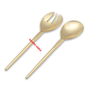 ชุดช้อนส้อมโลหะเคลือบ PVD สีรุ้ง คุณภาพพรีเมียม งานแฮนด์เมด ดีไซน์คลาสสิก สวยงาม หรูหรา - Product Image 3