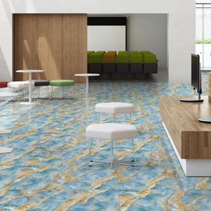 Carreaux de porcelaine durables pour terminaux d'aéroport et espaces publics 600x600mm Offre spéciale Carreaux de sol muraux en porcelaine finition marbre - Product Image 1