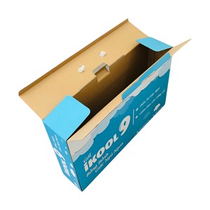 High Quality Eco Friendly Customized Rectangle Folding Corrugated Cardboard <b>Box</b> Rigid Household Paper Boxes for Pillow Packaging - Product Image 4