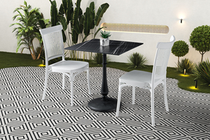 Silla de Plástico Apilable para Jardín Exterior, Económica, Moderna, para Comedor, Restaurante, Hotel, Fabricante, Silla de Comedor de PP - Product Image 6