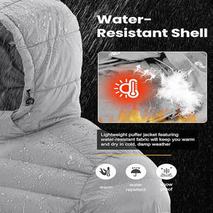 Haute qualité femmes taille personnalisée Denim doudoune nouveau Design respirant coton remplissage haut long fermeture éclair solide haut classement nouveau - Product Image 5