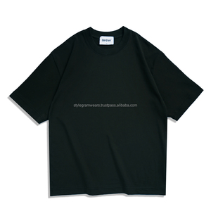 Camisetas de Hombre al por Mayor de Poliéster/Algodón, con Logotipo Personalizado en la Parte Delantera, Cuello Redondo, Talla Grande, Transpirables, Estilo Casual - Product Image 4