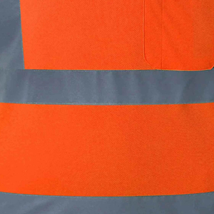 เสื้อทำงานแขนสั้นสะท้อนแสงสำหรับฤดูหนาว, เสื้อสะท้อนแสงเทปป้องกันความปลอดภัยเสื้อทำงาน - Product Image 4