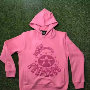 Sweats à capuche Meilleur fournisseur Sweat à capuche unisexe 100 _ en coton brodé personnalisé pour impression bouffante pour hommes et femmes Fabricant Process Impex - Product Image 2