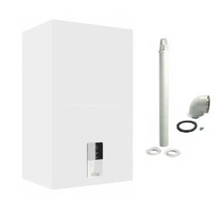 Système de chauffage domestique Ferroli Bluehelix Hitech RRT 24C ErP 25 kW, chaudière à condensation efficace pour le méthane ou le GPL - Product Image 1