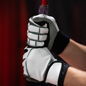 Últimos guantes de bateo de béisbol de cuero de vaca personalizados ajustables jóvenes adultos Unisex guantes de bateo de béisbol ligeros - Product Image 4